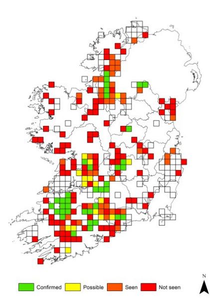 'Preliminary Hen Harrier Distribution in Ireland 2015: 26th May 2015